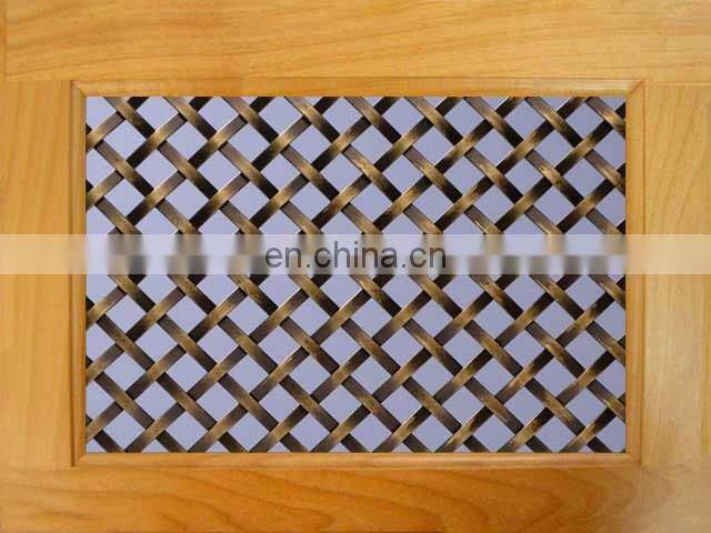 metal decorative flat wire screen mesh Custom-made specifications