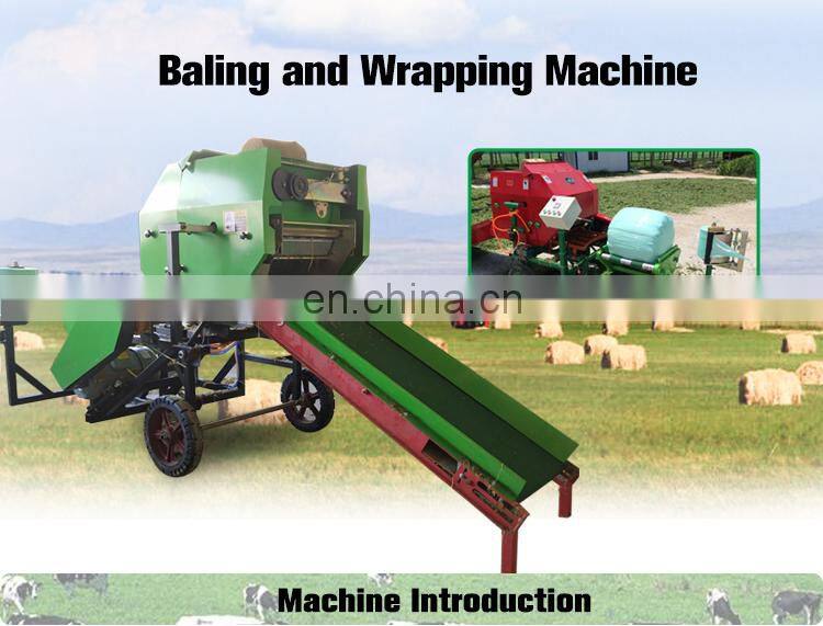 Automatic grass silage baler machine/forage baling machine/fodder