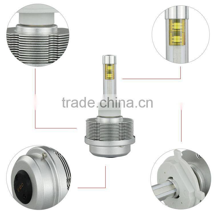 China Factory high power 30w 3600lm 2s auto lighting system h4 led headlight lamp for chevrolet cruze