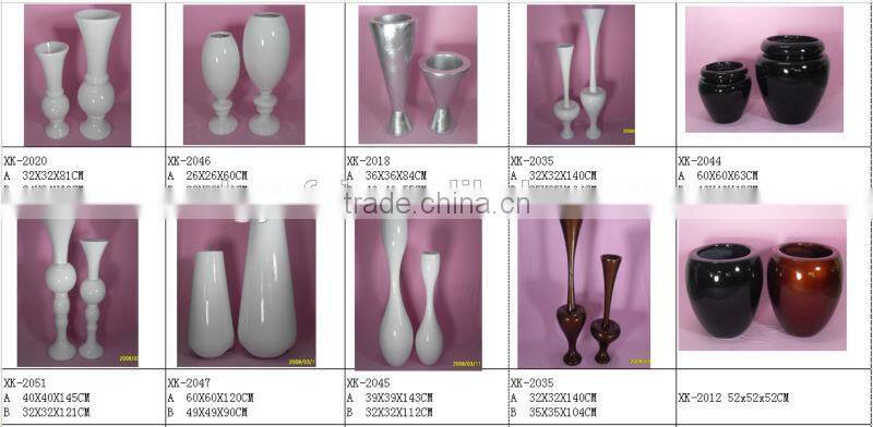 cheap flower pots, bulk flower pots, fiberglass planter flower pot