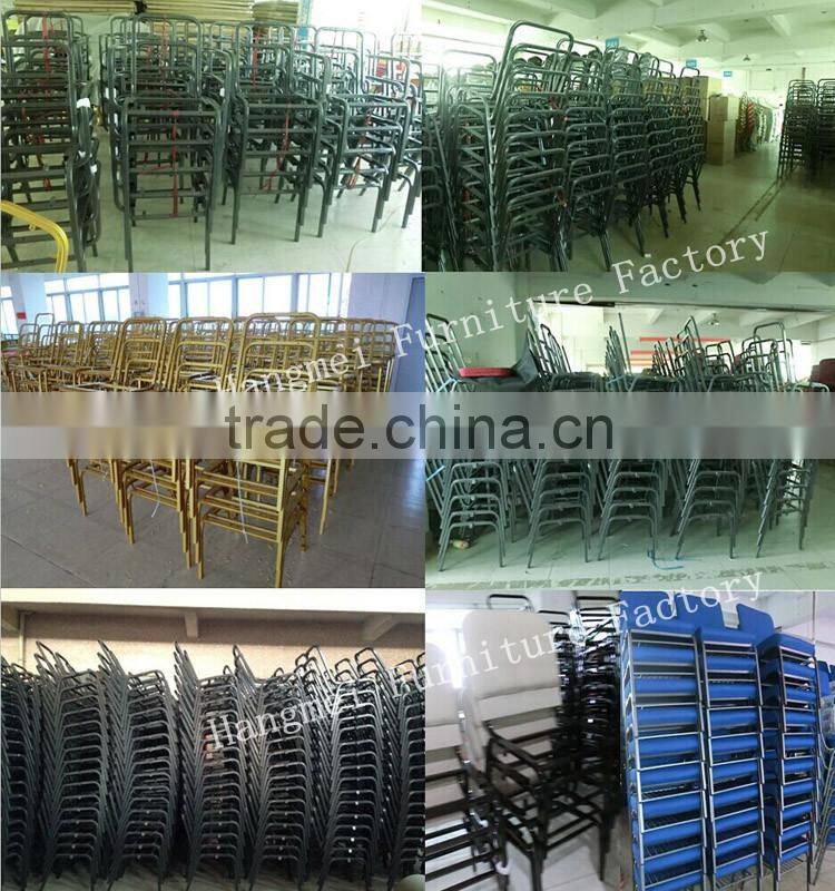 Silver Lacquer hammer Tube Church Used Chairs