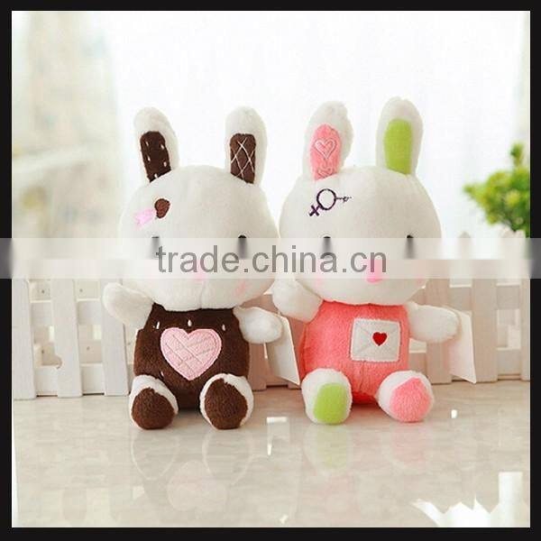 purple color long legs rabbit plush toy wholesale