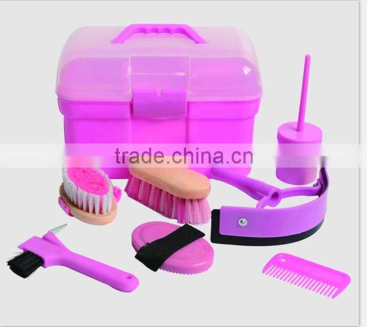 TZ014 PLASTIC HORSE GROOMING BOX/KITS