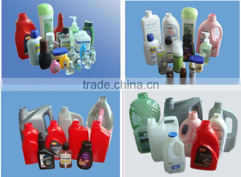 neck labelling machine for flat bottles in india, Linear Liquid glue labeling machine