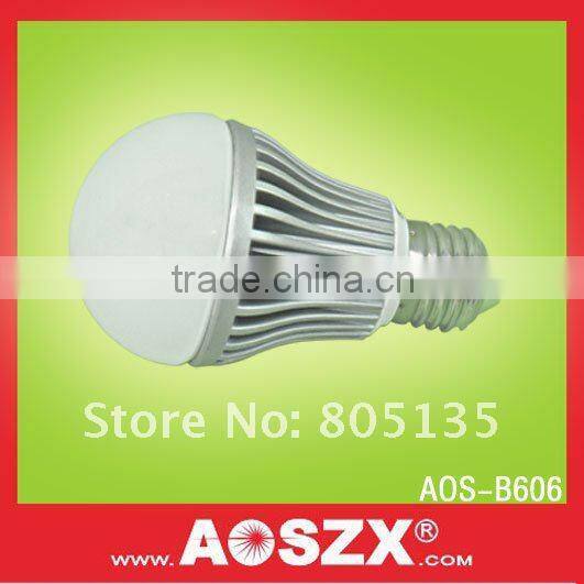 Hot Sale 6 Watt 120 Volt 230 volt SMD 5630 600 lumen LED Bulb