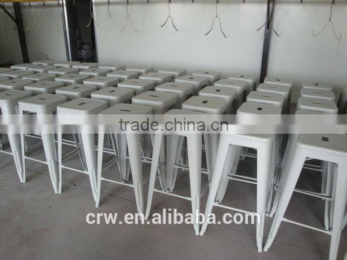 MCH-1515-2 Red Metal Stool High Bar Chair