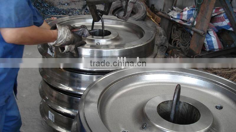 Driving and Driven Forged Wheels for Overhead Crane Driving Sheave for Gantry Crane