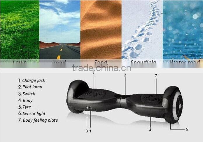 Self balancing electric scooter smart balance 2 wheels drifting board electric