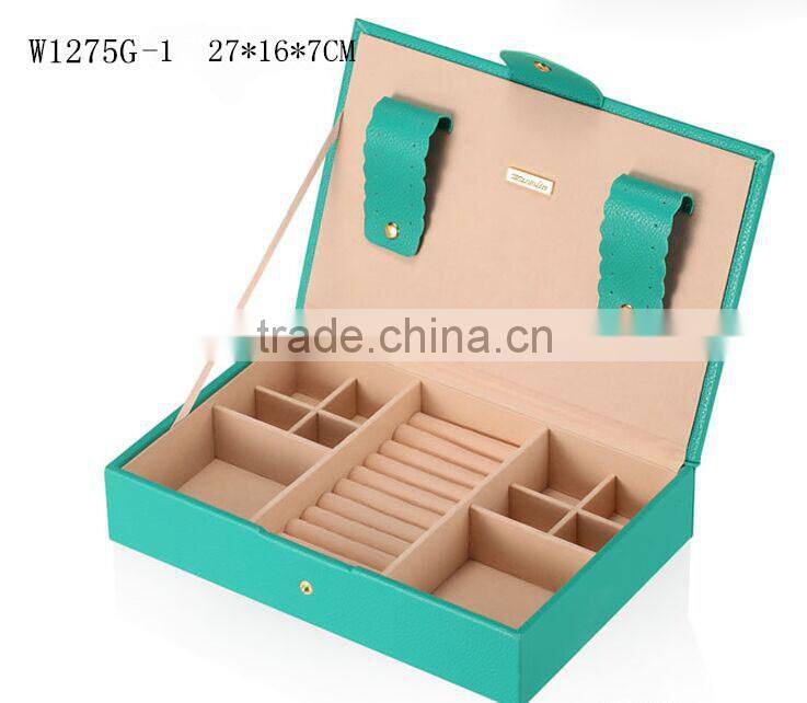 W1275G-4 Wholesale Alibaba Stackable Jewelry Display Tray Cardboard Packaging Cosmetic Box