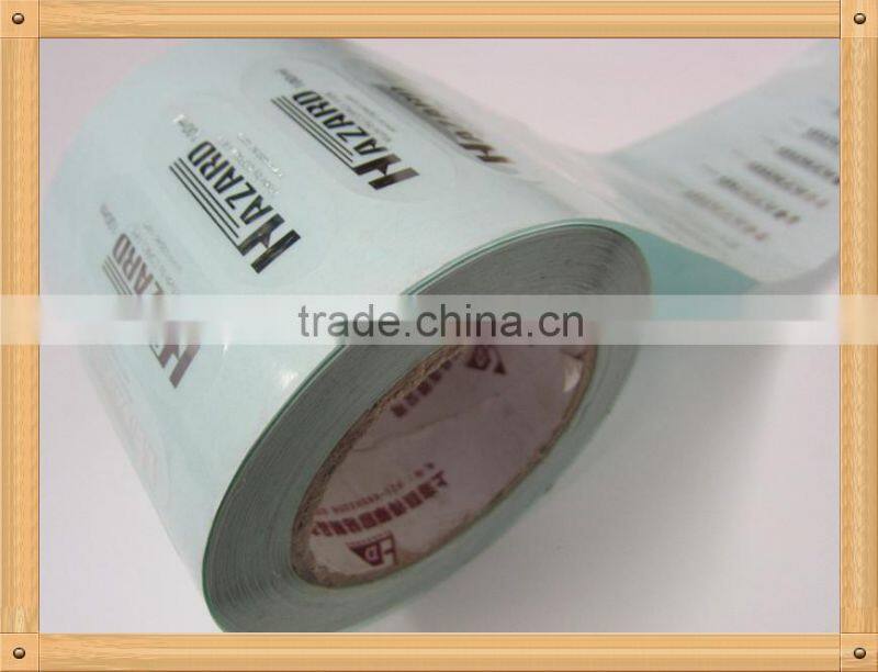 printed cosmetic label sticker of new design