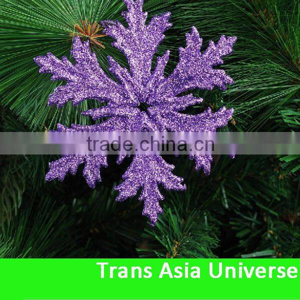 Hot Sale plastic hanging snowflake decorations