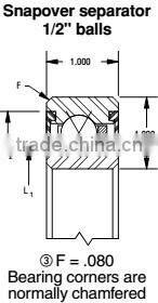 JG220XP0 Reail-silm Thin-section bearings (22x24x1 in) BYC Band Super Slim rolling bearing
