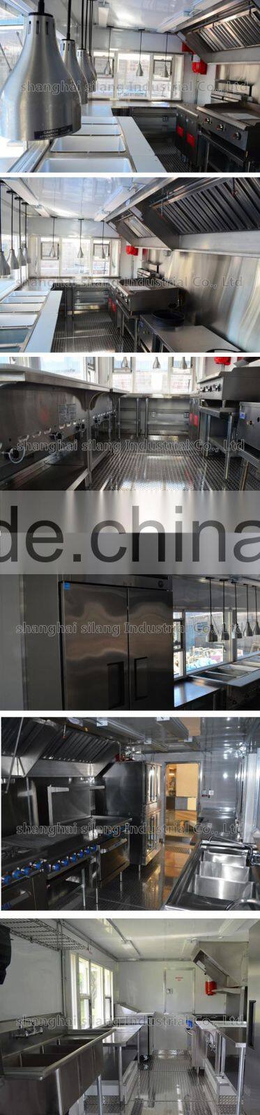 SILANG SL-6S food truck multi-function mobile food trailer sales used food trucks mobile food trucks Configuration of mechanical