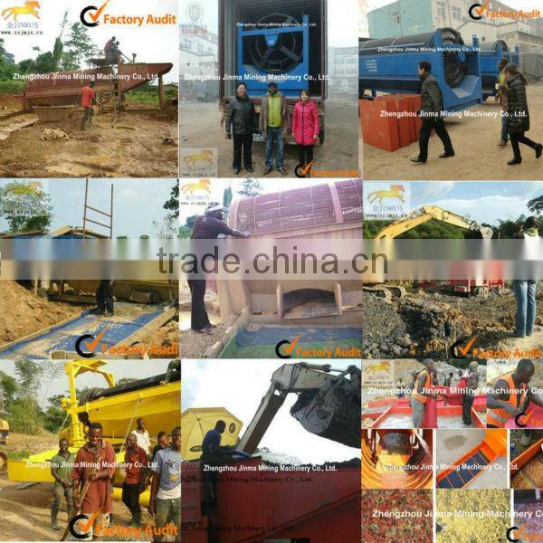 mobile gold mining trommel equipment