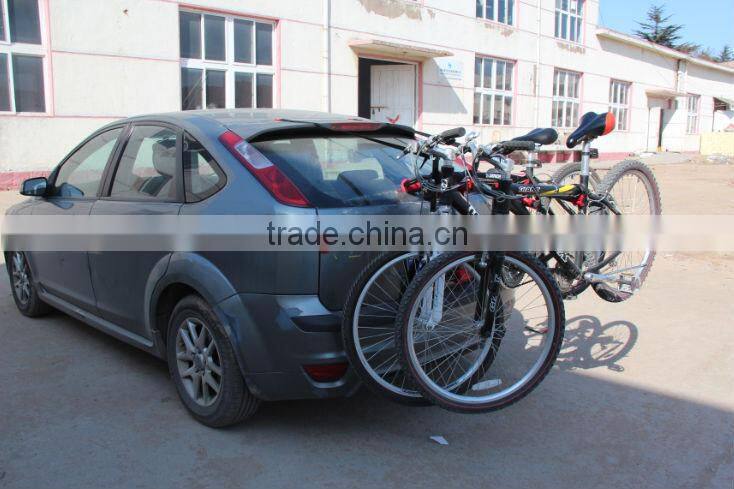 Aluminum Car back bicycle black racks