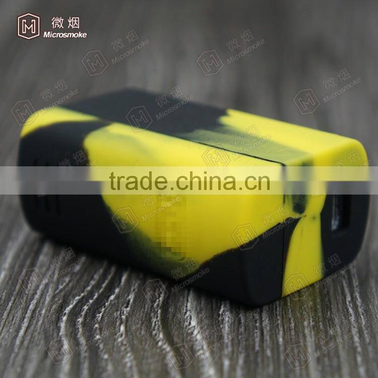 Multifunctional mini volt 40w box mod silcione decorative and protective sleeve case with Great Price