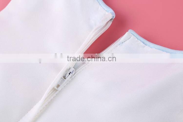Latest Fashion Children Party Wear Dresses for Girls Pink Dresses for Kids