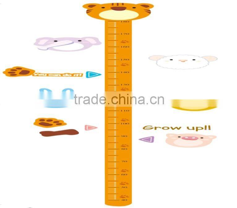 kids height wall decal