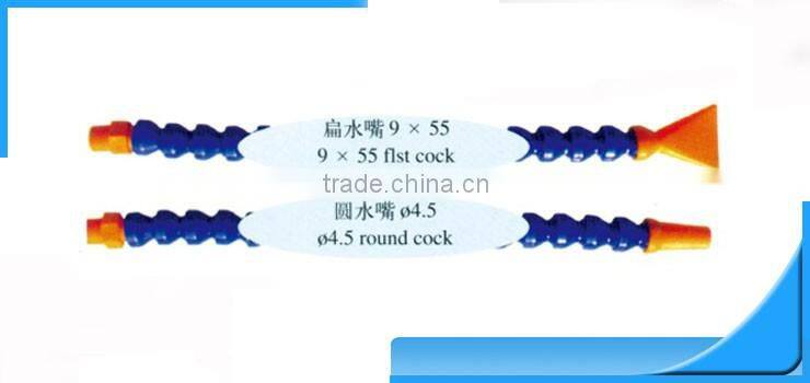 Adjustable plastic cooling tube with magnetic base