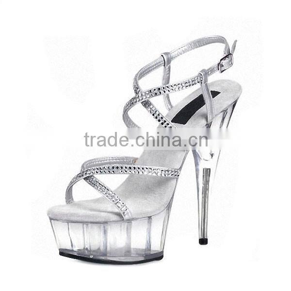 Wholesale sexy pointe shoes fashion lady party sandals fashion fancy heel sandals