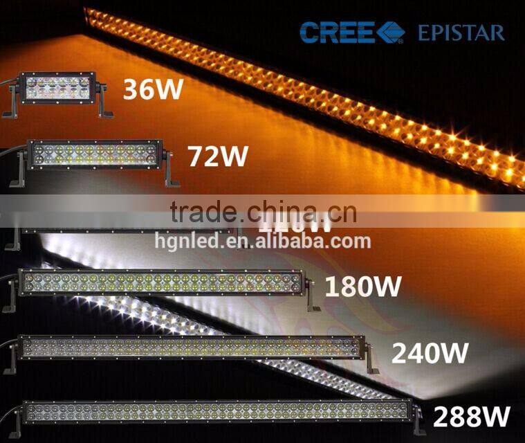 Hottest! jeep wrangler led bar lighting in 41.5inch 240W waterproof IP67