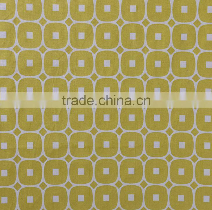 cotton spandex stretch poplin printed fabric