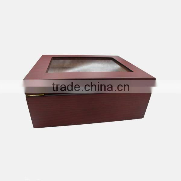 High-end Cherry wood Customized humidor with humidifier CY-L811