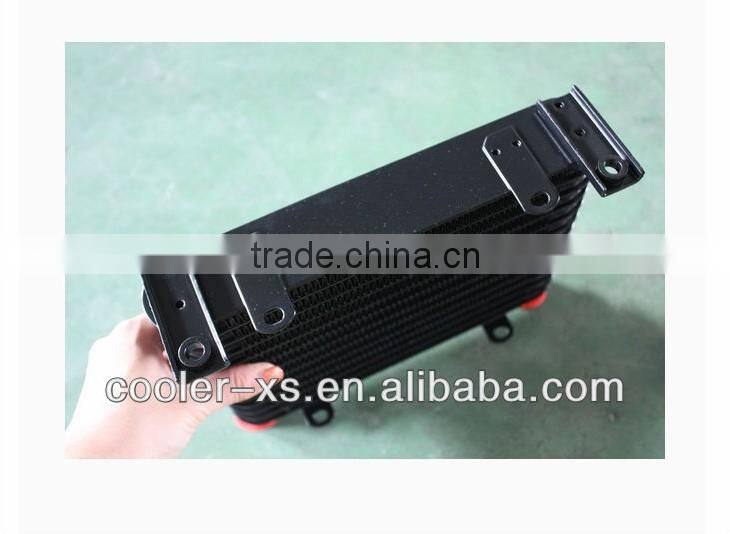 aluminum ,shell type ,hydraulic oil cooler for hydraulic system /motor cycle