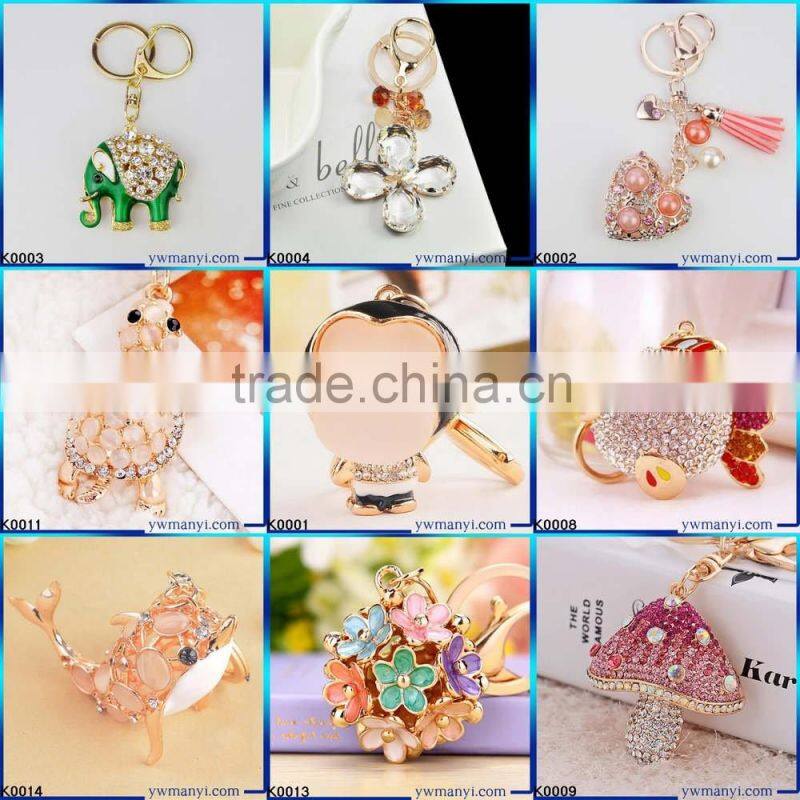 Cute dog keychain keyring wholesale more animal shaped choose key chain wholesale K0097