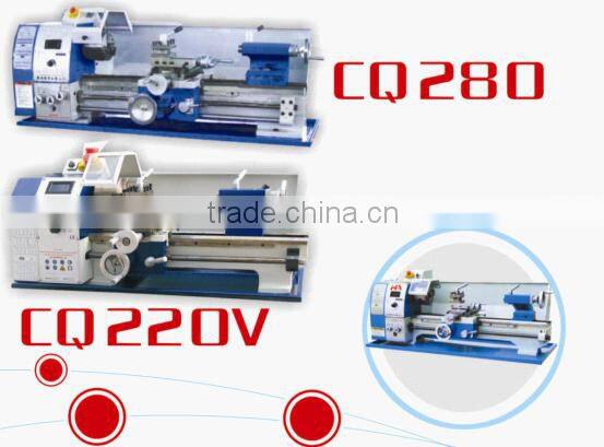 CQ280 CQ220V CQ250V Micro bench lathe Mini bench lathe