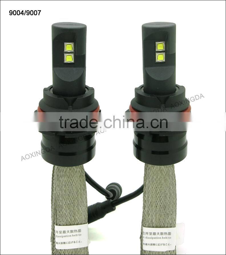 G5 new design Non fan hot-selling 2500LM LED headlight made with CREE XM-L2 chip 9004 9007 Hi/Lo