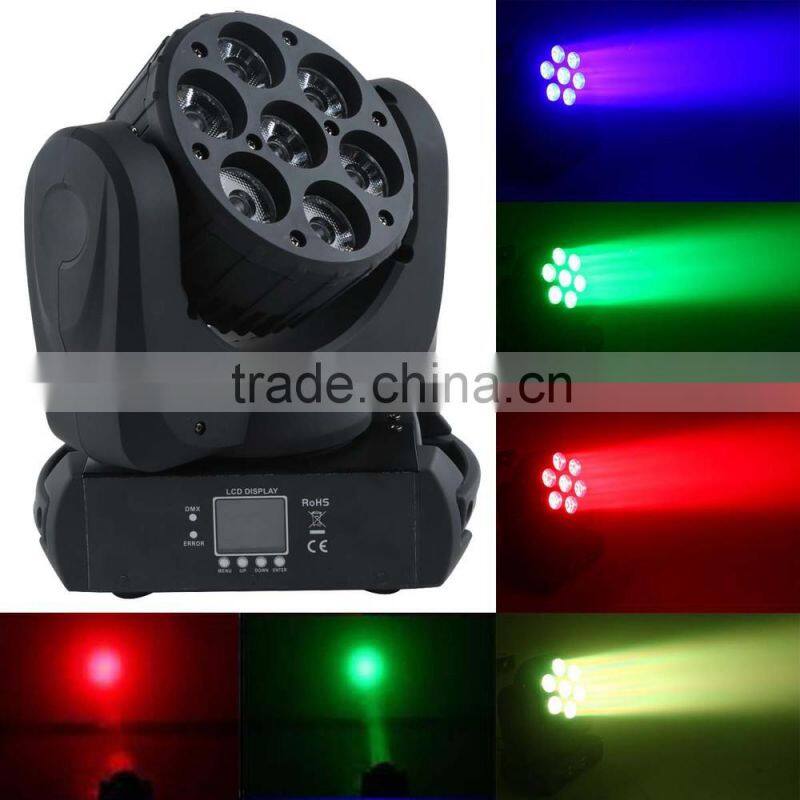 Cheap Led moving wash12pcs led disco light