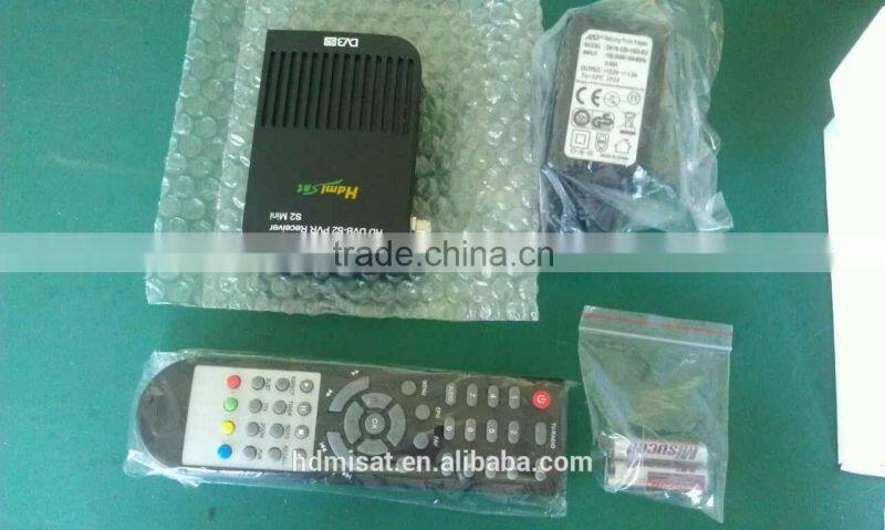 2014 digital FTA mini satellite tv receiver with USB update