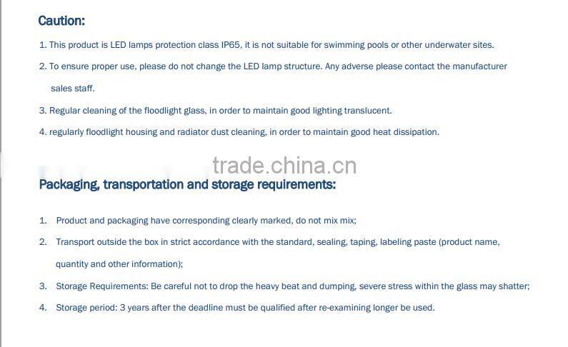 50W 100W 150W 200W 300W Creative module fins design led tunnel lighting lamp for 5 years warranty