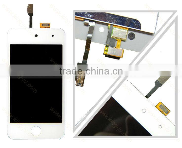 Mobile accessories for iPod touch 4th panels with lcd assembly ,for iPod touch 4th touch replacement ,for iPod touch 4th display