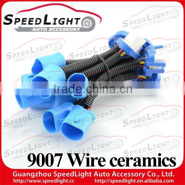 Best 9007 Wire Ceramic Lamp Socket 12V 35W Hid Xenon Wire Harness