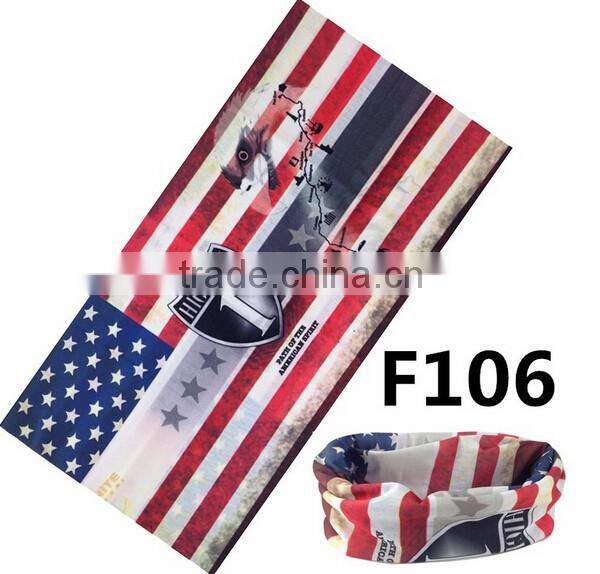 NEW fashion Trendy cool outdoor flag head scarf/#