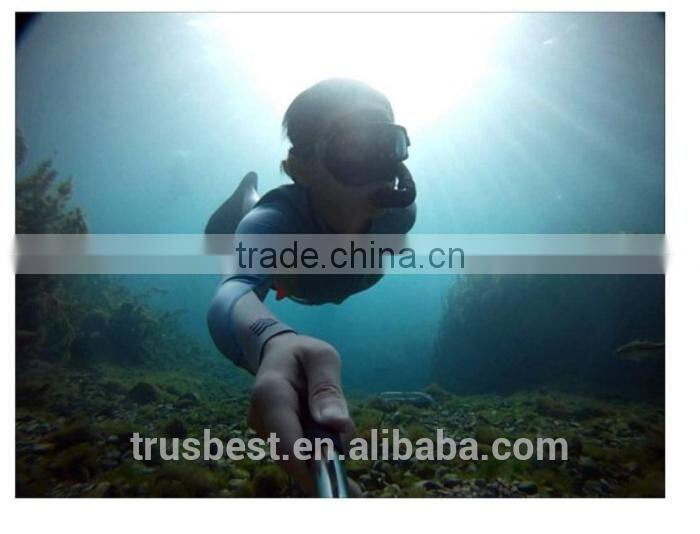 Wireless Self Selfie Stick Handheld Monopod+Clip Holder+Bluetooth Camera Shutter Remote Controller for iPhone Samsung gopro