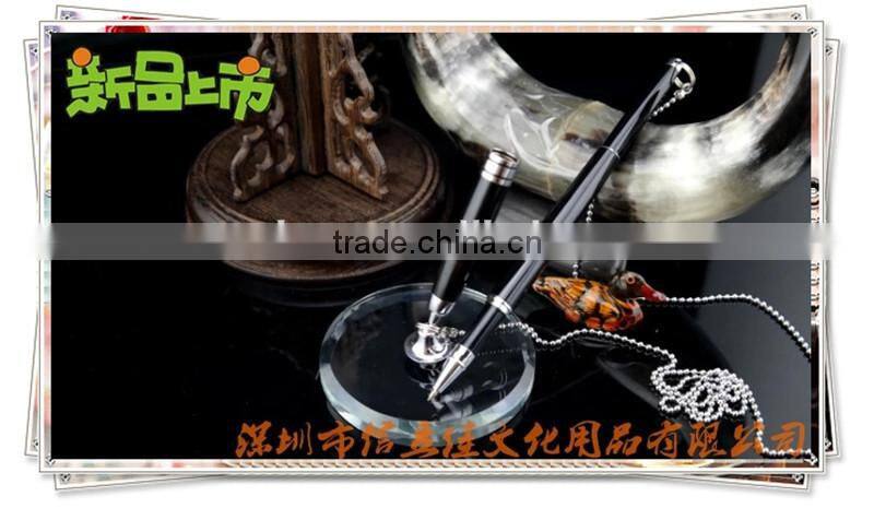 TT-10 Fashionable desk pen with chain , table pen for gift