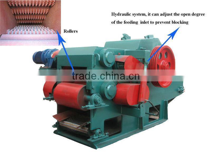Eucalyptus wood chipping machine
