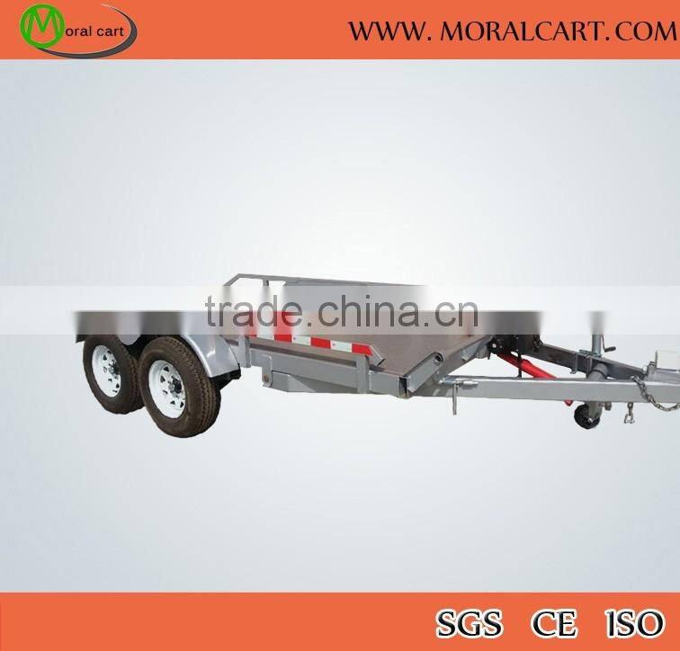 tandem axle hydraulic tipping trailer sale
