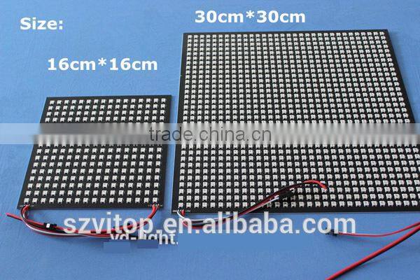 Flexible RGB LED Pixel Panel WS2812B SMD 5050 Flexible Fairy Light Pixel Matrix Led Display Board