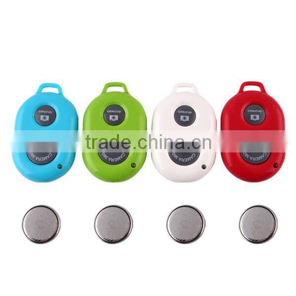 Factory Cheap wireless bluetooth remote control self-timer For Iphone and Andriod