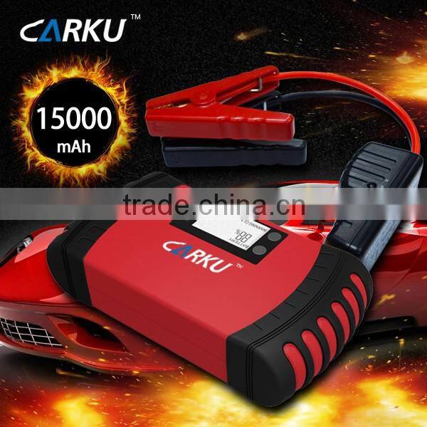 15000mAh toyota parts accessories tool set multi-function powerbank LCD display auto battery portable vehicle car jump starter