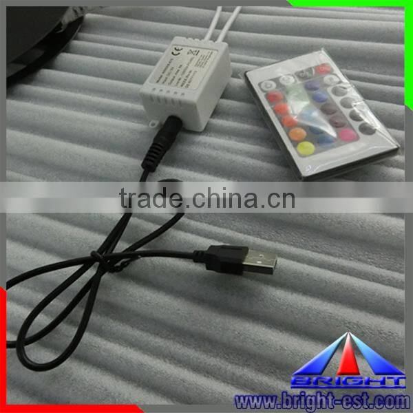 5v power warm white usb controlled led strip light