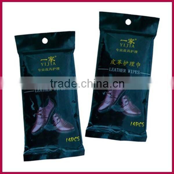 new products shoe wipes or leather polish cleaning