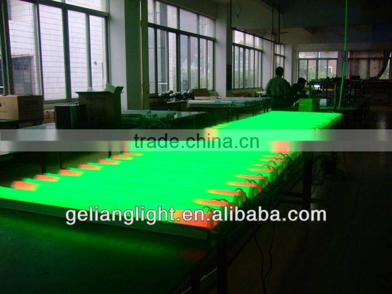 DMX 512 Signal Led Tube,color changing tube