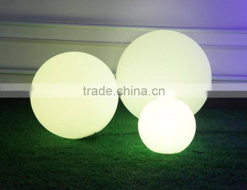 Waterproof LED ball, plastic led balll light