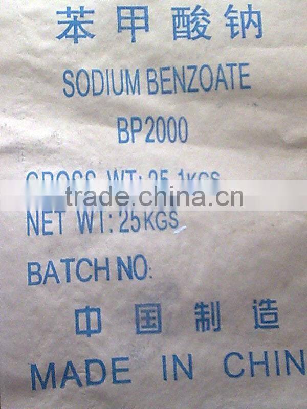 Industrial chemical Benzoic Acid C6H5COOH