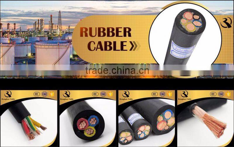 VDE Approval Flexible Rubber Cable H07RN-F
